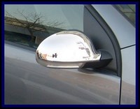 Накладки на зеркала  (нерж.) 2 шт  VW GOLF 5 2004 >